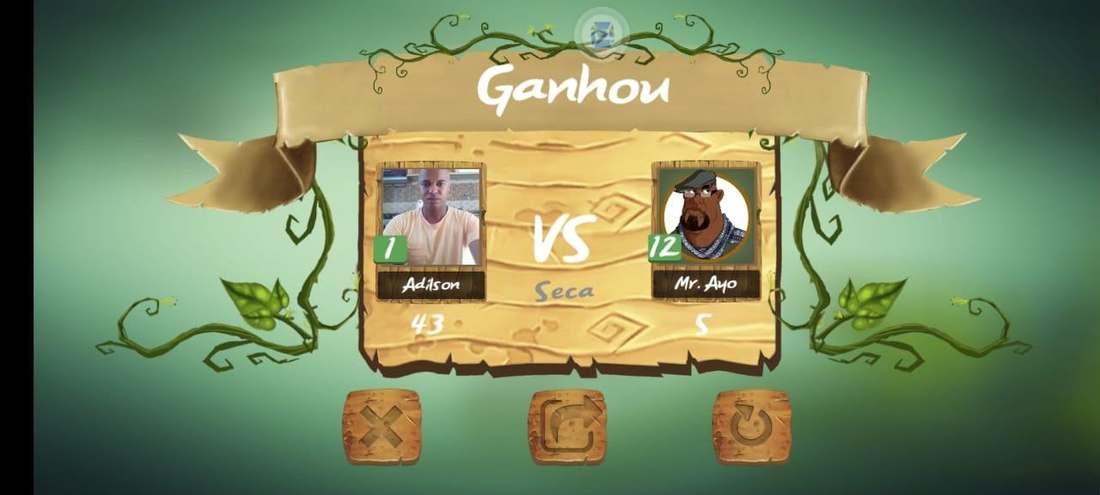 Ayo Game win screen
